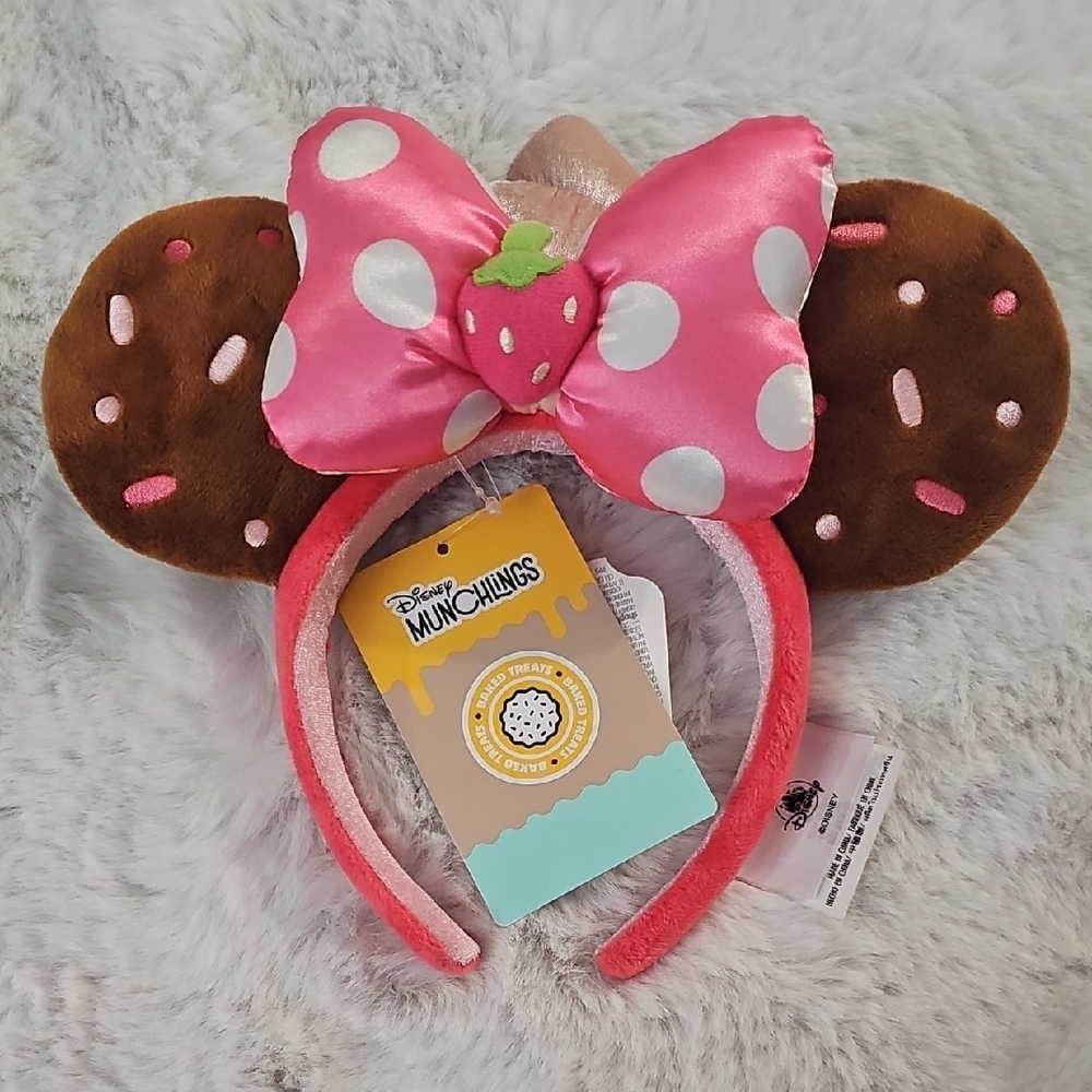 Disney Munchlings Pink and Brown Kids Headband